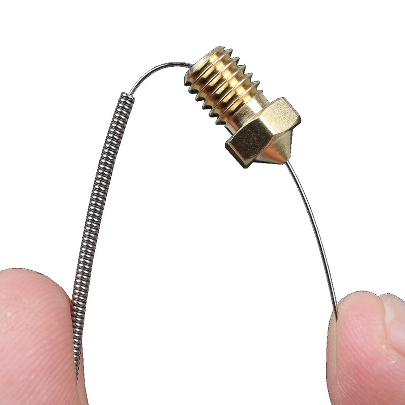 Stainless Steel 3D Printer Nozzle Cleaning Needles Kit, 0.2mm, 0.3mm,