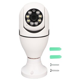 Bulb Security Camera 2.4G 5G WiFi 1080P Night Vision Two Way Audio Function Motion Detection Home Security Camera 110‑240V