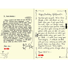 Quiplip Handwritten Yours Truly Birthday Cards, 6-Pack (YT04166PCK)