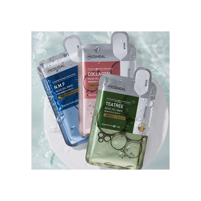 Mediheal Nude Gel Mask 10 Sheets Choose 1 of 3