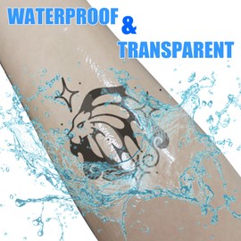 Urknall Tattoo Aftercare Bandage 6"x4.4Yd Medical Grade Second Skin Tattoo Cover Up Patch Breathable Bandage Tape Waterproof Wraps Transparent Film for Healing, Showering & Color Protection