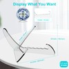 Boloyo "X Shape Acrylic Bowl Display Stand, 6.5 Inch 1PC