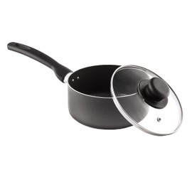 Bronze Collection FS020 Non Stick Sauce Pan and Lid, 20 cm, Multicolour