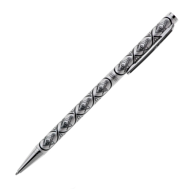 Pen & Letter Opener Set with Masonic Design & Gift
