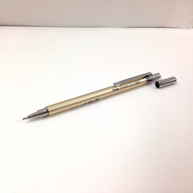 ぺんてる シャープペン 手帳用 QS55-P2 ベビーピンク軸