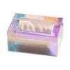 Acrylic Tissue Box Holder Photorefractive Design for Easy Paper Extraction,