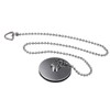 Nuie E315 ǀ Modern Bathroom Bath Plug and Chain, 17mm