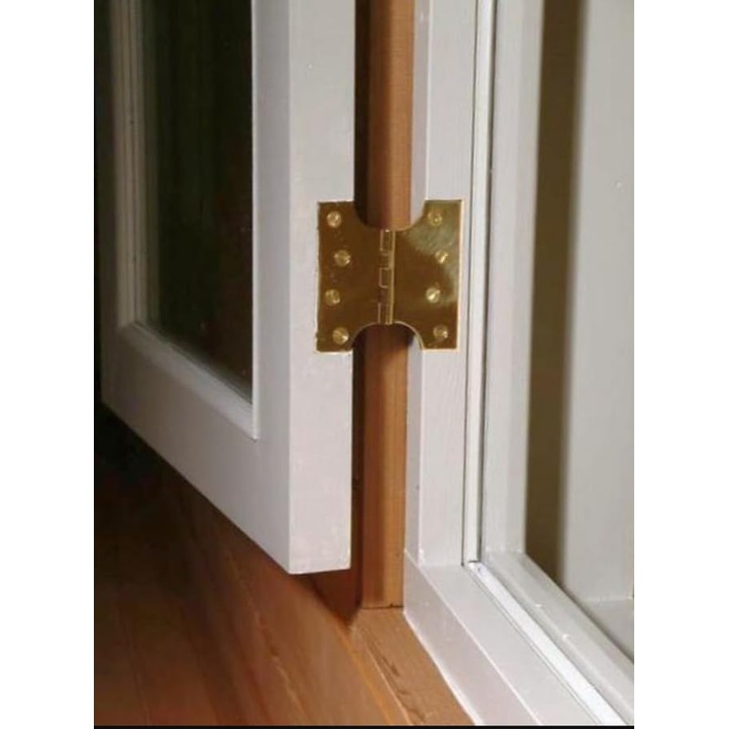 Dzina Robustes Parlamentsscharnier (Messing, 10,2 x 5,1 x 10,2 cm)