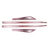 Roneeson 4Pcs Chrome Front and Rear Left Right Door Side