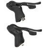 2Pcs 2x7 Speed Bike Shifter Brake Levers Aluminum Alloy PVC