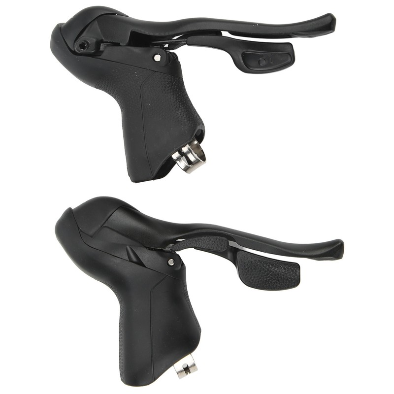 2Pcs 2x7 Speed Bike Shifter Brake Levers Aluminum Alloy PVC