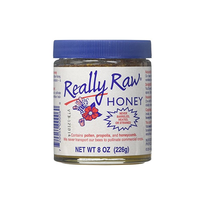 REALLY RAW Raw Honey, 8 OZ