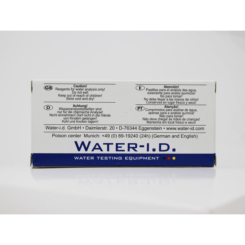 WATER-I.D. - DPD No.4 Rapid Dissolve Tablets | Accurate Chlorine