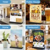 8.5 x 11 Acrylic Sign Holder - Vertical Double-Sided Table