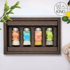 Moms King Cheonglim Farm Chamnongin Organic 4-Type Shiitake Mushroom, Turmeric, Cabbage, and Kelp Seasoning Gift Set / 청림농원 참농인 유기농 4종 표고울금양배추다시마 조미료 선물세트