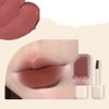 Daiilg 6PCS Lip Gloss Velvet Satin Lipstick Lip Ice Cream