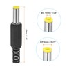 PATIKIL 5.5x2.1mm DC Male Plug Power Supply Ends, 5 Pack