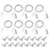 Axigundaone 8 Pcs Adjustable Picture Hanging Wire, 39.3 x 0.059