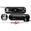 Metal Flames Chrome Decal Style Skin - fits Beats Pill