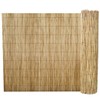 vidaXL Garden Reed Fence 500x100cm Outdoor Patio Backyard Screen Barrier