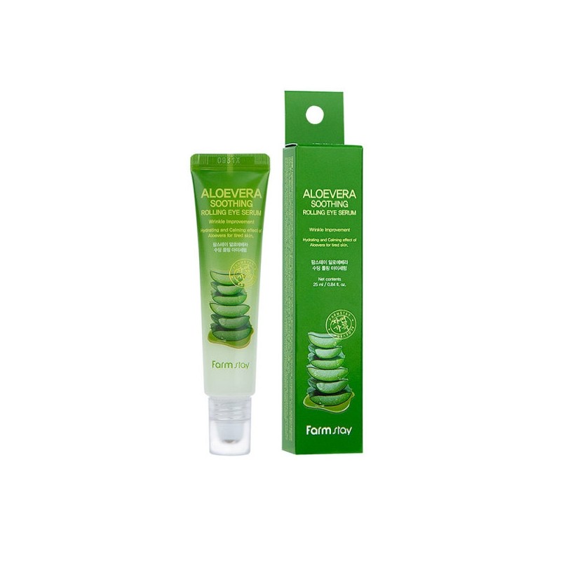 Farmstay Aloe Vera Soothing Rolling Eye Serum 25ml / 팜스테이