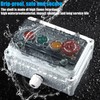 Push Button Switch IP67 Outdoor Waterproof Button Switch Box Green/Red/Yellow