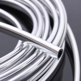20feet 6 metres Chrome Car Door Edge Guard Molding Trim Protector Strip U Shape