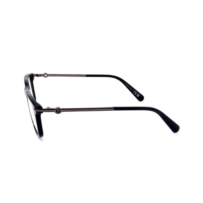 Moncler ML5205 001 SHINY BLACK 54/14/145 MAN Eyewear Frame