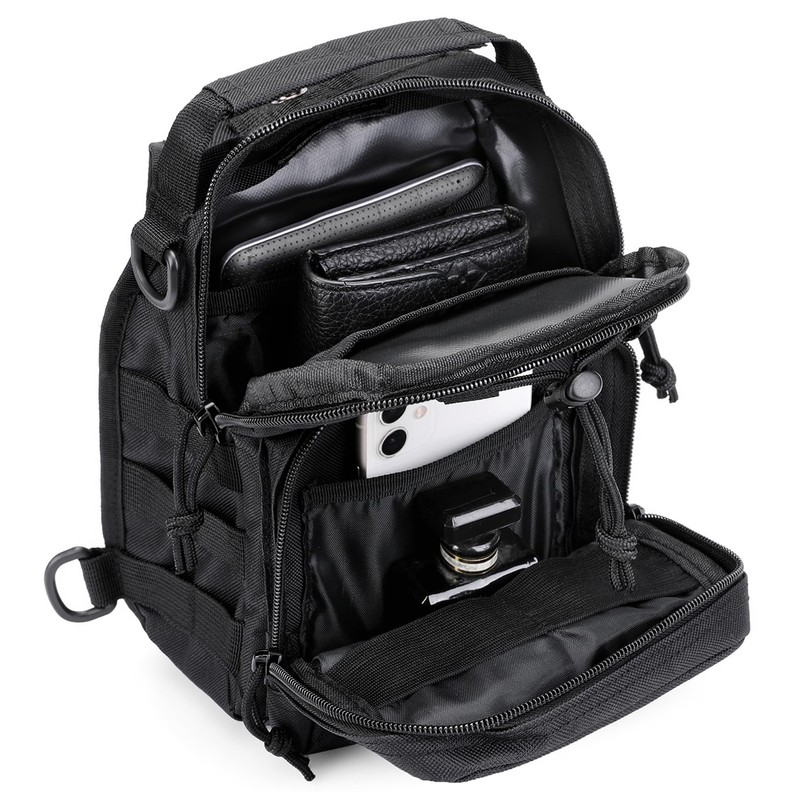 HOW'ON Hunting Backpack Waterproof Sling Shoulder Bag Small Carry Pouch