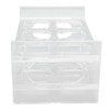 Acrylic Shot Glass Holder Carrying 6 Square Transparent Liquor Cup