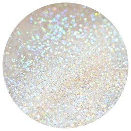 Iridescent Holo Glitter *** Rainbow White *** 10g 20g 50g 100g (50g)