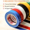 ytorgr Pack of 6 Coloured Insulation Tape, 16 mm x