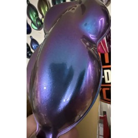 Unbranded 25g Chameleon PEARL, PREMIUM AUTO PAINT Pigment,  Blue To Purple To Orange FLAKE