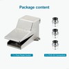 VIILOCK Pneumatic Foot Pedal Valve Kit, 1/4" NPT 5 Way