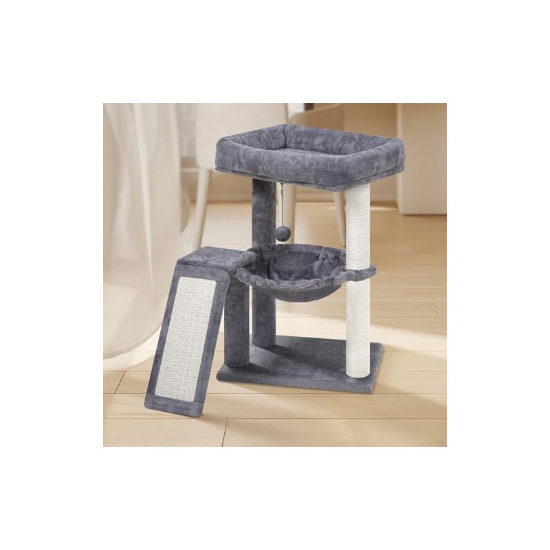 YOUPET Cat Tree with Cat Scratching Post for Indoor Cats,