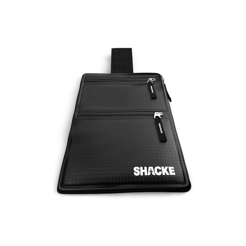 Shacke - portafolios oculta para cinturón de viaje con bloqueo