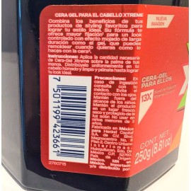 Xtreme Brilliant Effect Hair Styling Wax Gel No residues Alcohol Free 8.81oz.