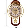 Cunluna European Wall clock,Mute silent quiet Creative Living room Bedroom