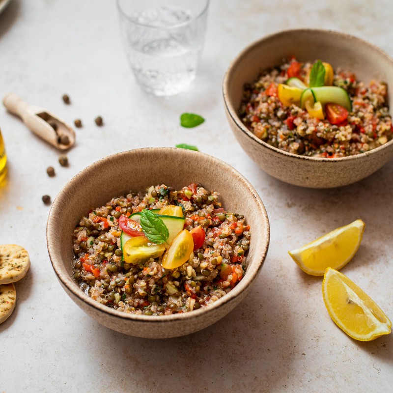 Yupik Organic Green Lentils, 2.2 lb (35.2 oz), Pack of