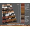 TOOLI-ART Acrylic Paint Pens 22 Assorted Brown Tones Pro Markers
