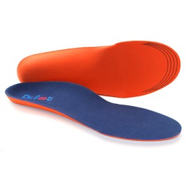 Dr. Plantillas ortopédicas para pies planos, soporte de arco para fascitis plantar, M - Women's 8.5-10 | Men's 7.5-9