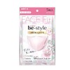 Hakugen Earth Be-Style 3D Type, Regular Size, Dolly, Pink, 5 Sheets x 12 Piece Set