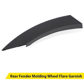CHEDA Right Rear Fender Molding Wheel Flare Garnish Compatible With Santa Fe Sport 2.0L & 2.4L 2013-2018 87742 4Z000, 877424Z000