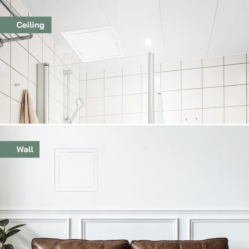 Vent Systems 8'' x 8'' Inch White Metal Access Panel