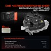 Frankberg Door Lock Actuator Rear Left 8-Pin Compatible with A4/A4