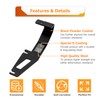 WeiSen Upper Hood Hinge Ditch Light Mount Brackets for Auxiliary