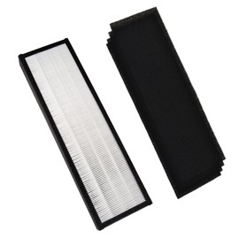 HQRP HEPA Filter with 4 Carbon Filters compatible with Finn OVHT9908 Air Purifier