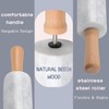 Marble Rolling Pin,Dough Roller 11.6 inch,Non-Stick Pizza Roller,No Rust,Women's Kitchen