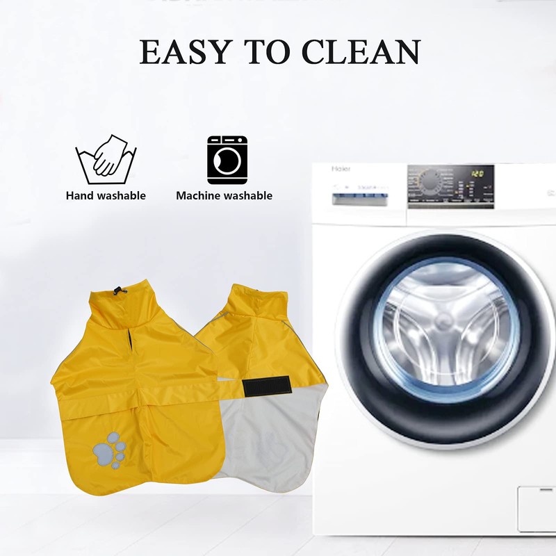 Dog Raincoat Jacket Adjustable Lightweight Geyecete Raincoat cloth Best Gift