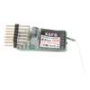 RC Transmitter Black 2.4G 6CH Sensitive Remote Controller With Receiver